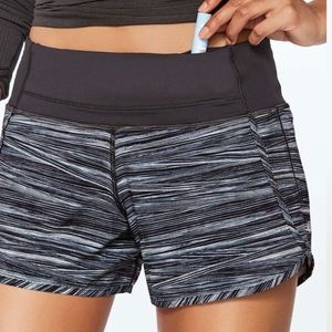 Lululemon Run Times printed shorts 4”